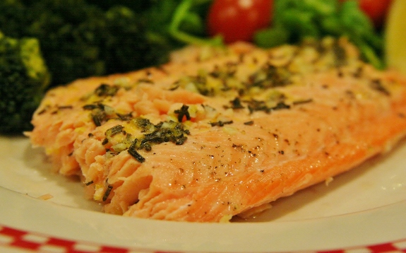 Broiled Steelhead Trout with Rosemary, Lemon and Garlic – Fran's Favs
